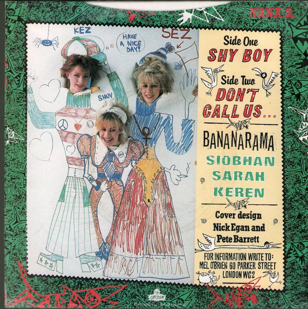 Bananarama - Shy Boy - 7 Inch