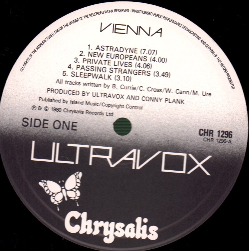 Ultravox - Vienna - Lp