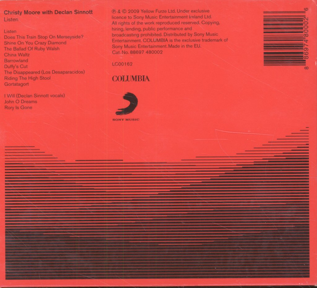 Christy Moore - Listen - Cd