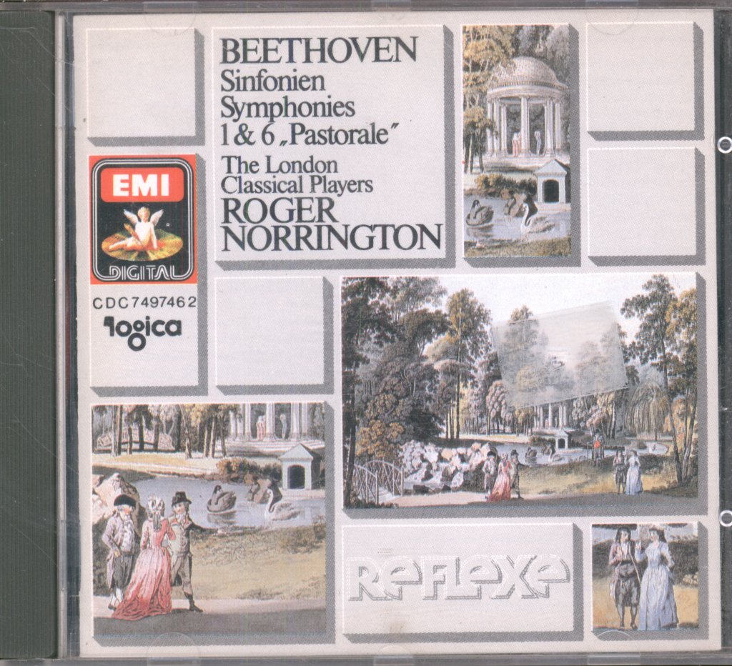 London Classical Players, Roger Norrington - Beethoven -Sinfonien = Symphonies 1 & 6 "Pastorale" - Cd