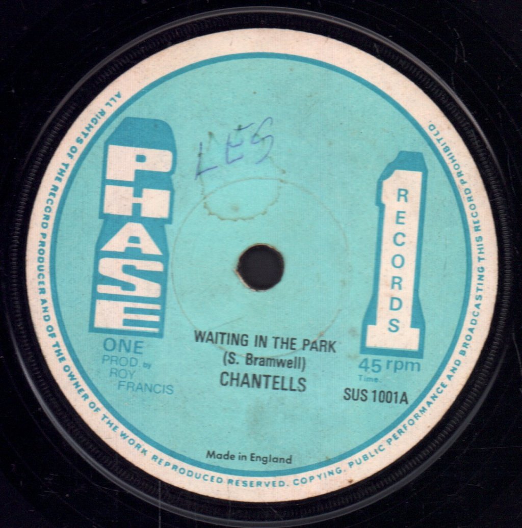 Chantells - Waiting In The Park - 7 Inch
