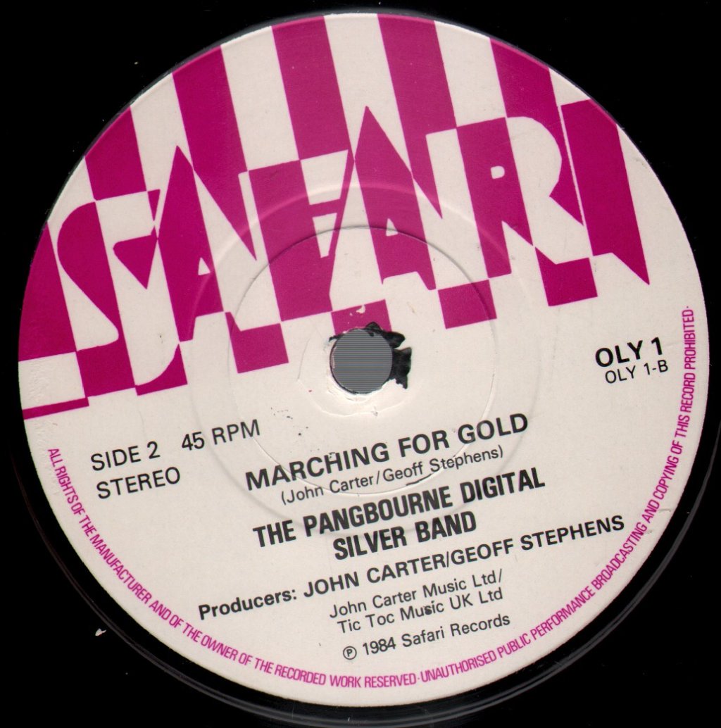 Great Britain's Olympic Team/Pangbourne Silver Band - Go For Gold - 7 Inch