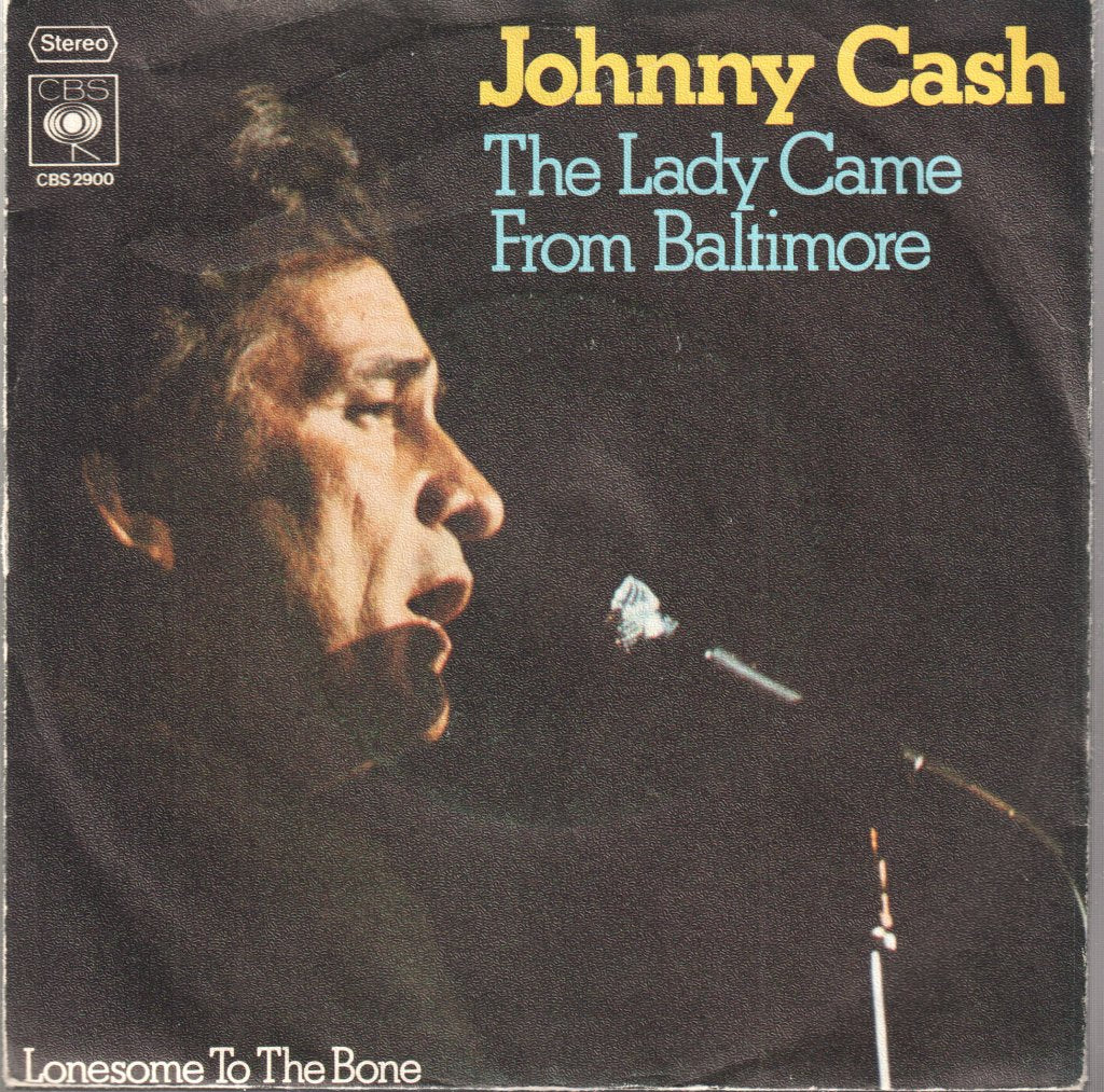 Johnny Cash - Lady Came From Baltimore - 7 Inch