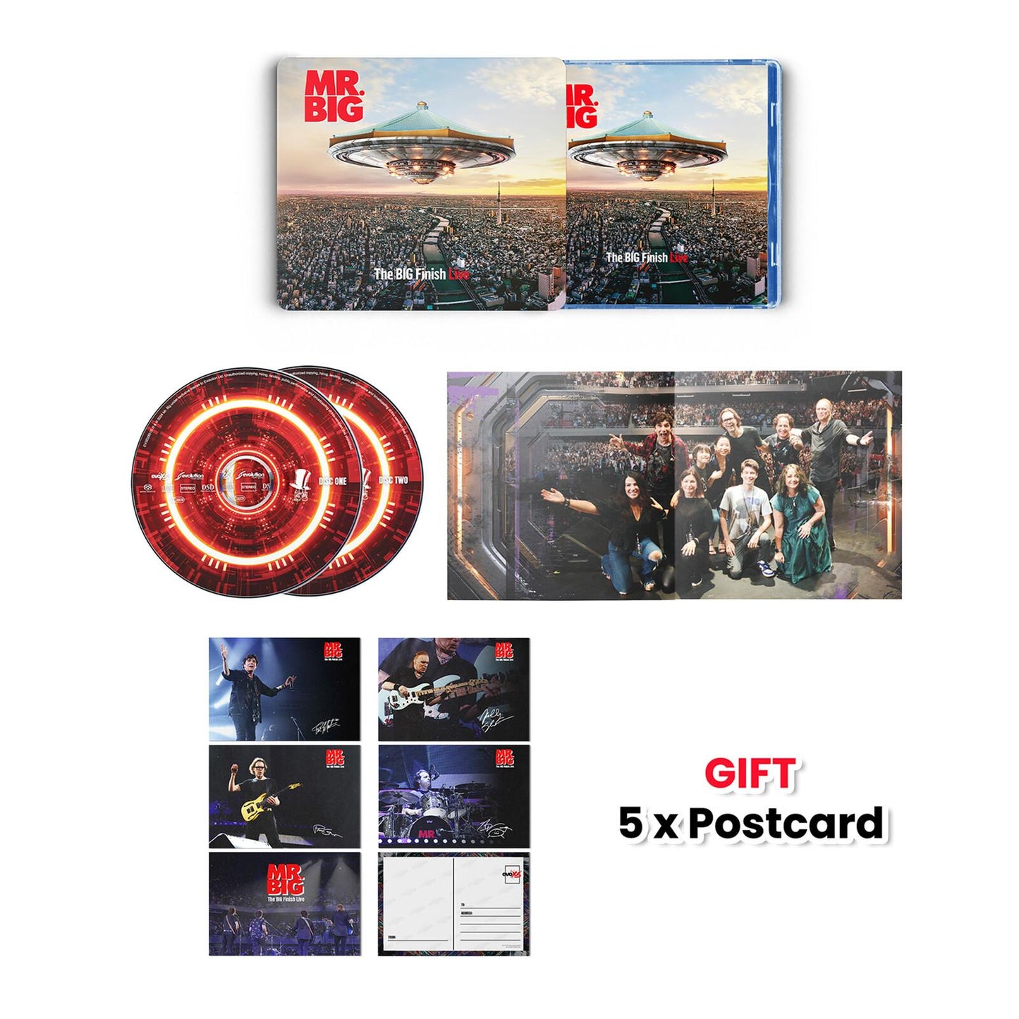 Mr Big (70'S Group) - Big Finish Live - Cd