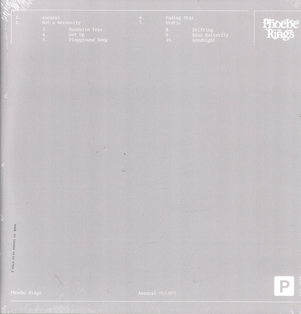 Phoebe Rings - Aseurai - Lp