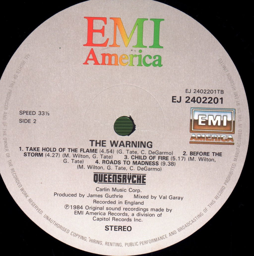 Queensryche - Warning - Lp
