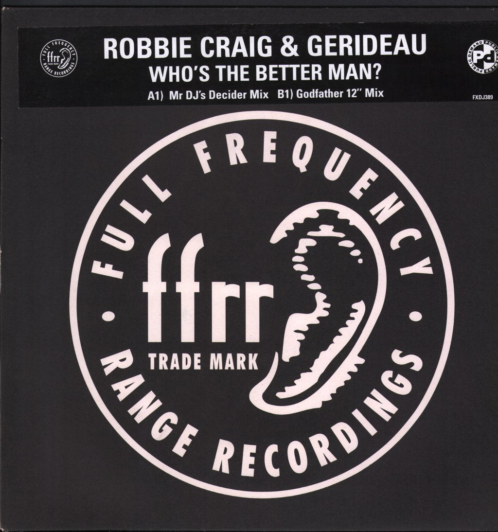 Robbie Craig And Gerideau - Who's The Better Man? - 12 Inch