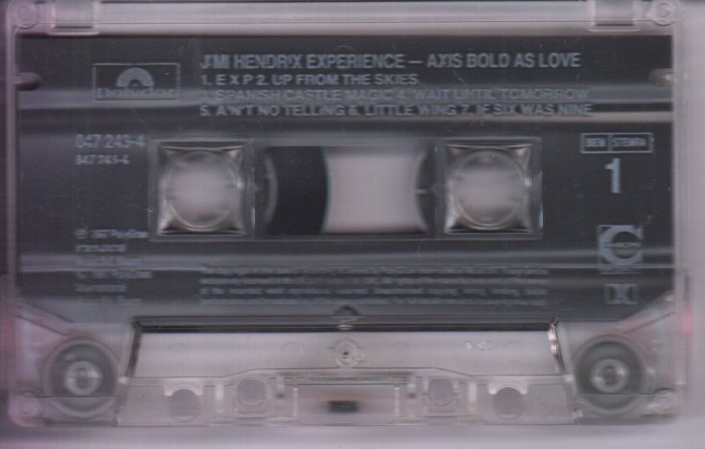 Jimi Hendrix Experience - Axis: Bold As Love - Cassette