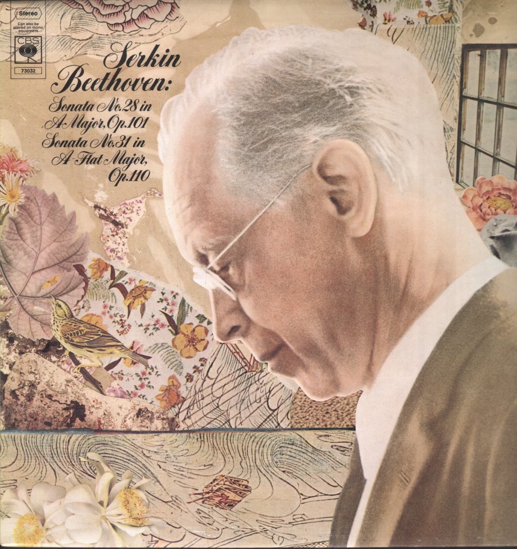 Rudolf Serkin - Beethoven - Sonata No. 28 In A Major / Sonata No. 31 In A-Flat Major - Lp