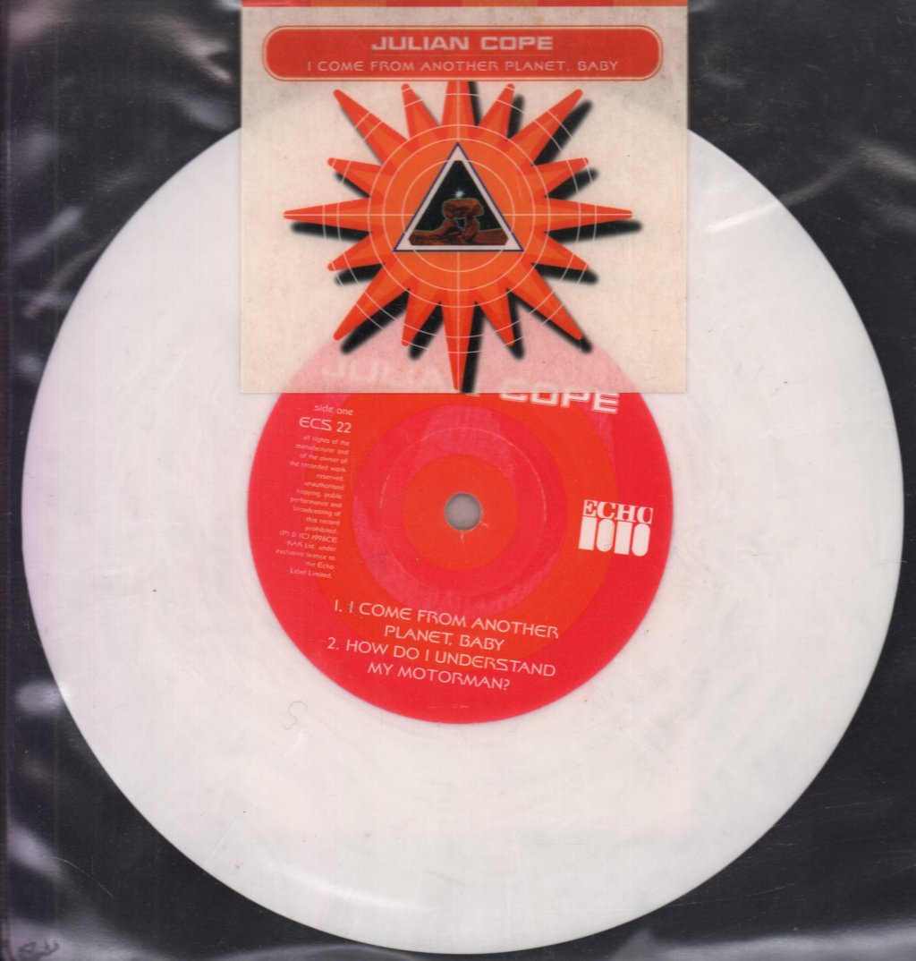 Julian Cope - I Come From Another Planet Baby - 7 Inch
