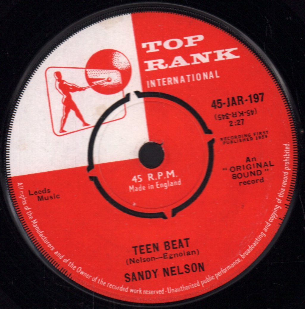 Sandy Nelson - Teen Beat - 7 Inch