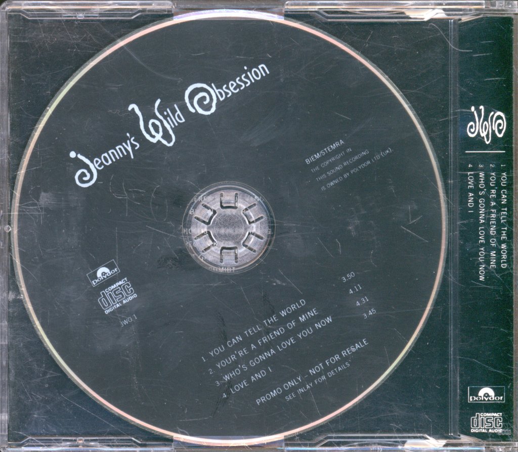 Jeanny's Wild Obsession - Album Sampler - Cd