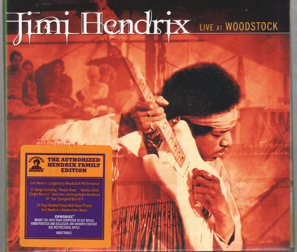 Jimi Hendrix - Live At Woodstock - Double Cd