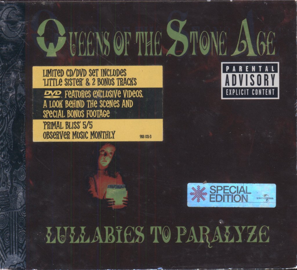 Queens Of The Stone Age - Lullabies To Paralyze - Cd/Dvd