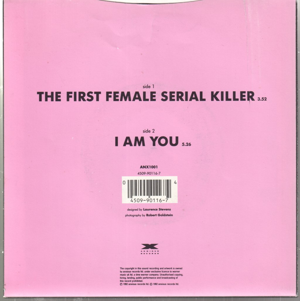 Miss World - First Female Serial Killer - 7 Inch