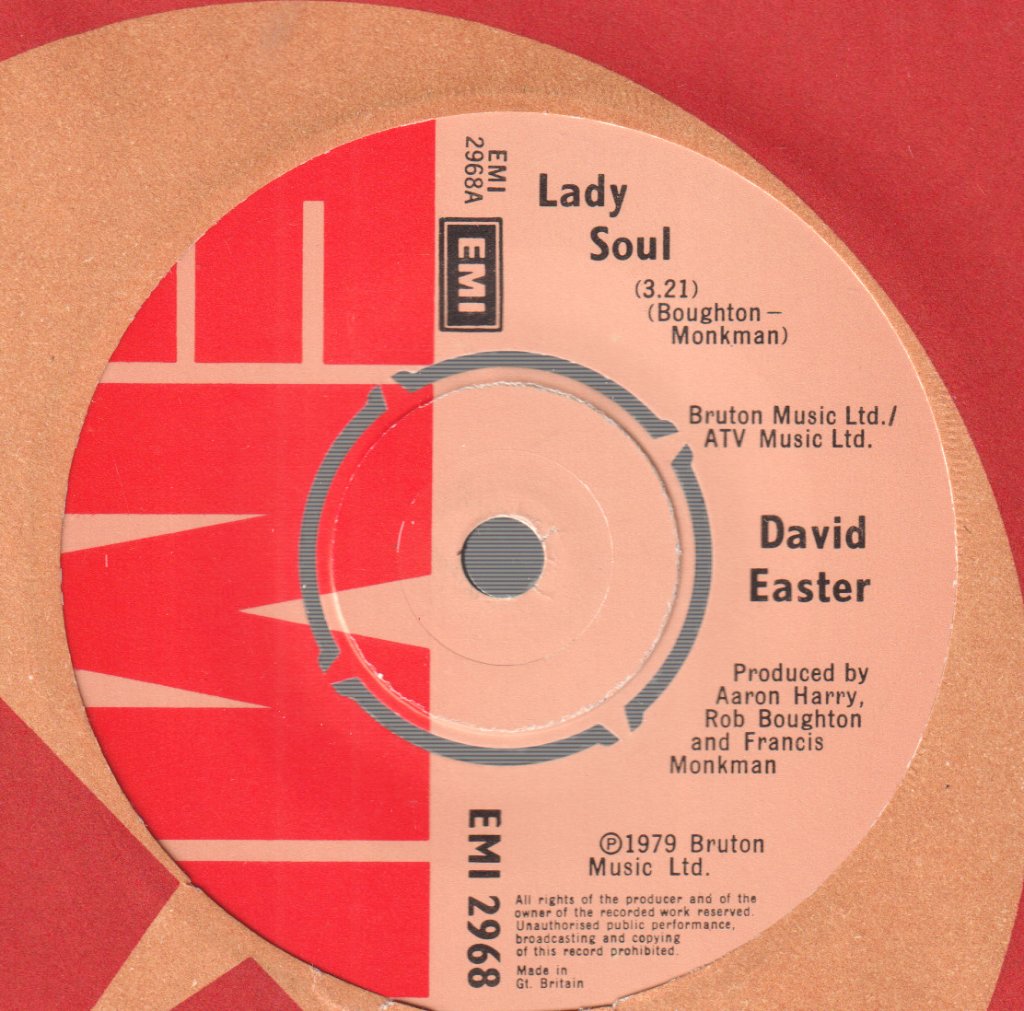 David Easter - Lady Soul - 7 Inch