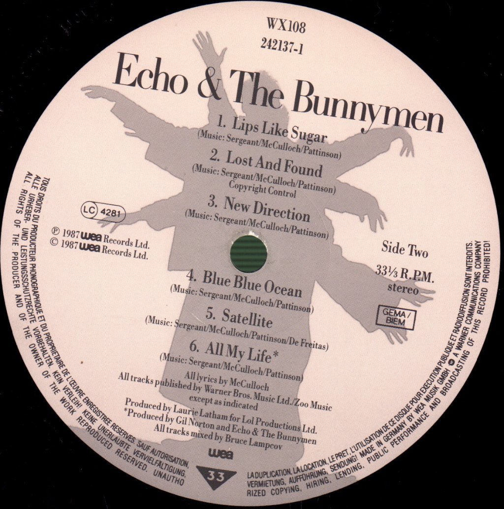 Echo And The Bunnymen - Echo And The Bunnymen - Lp
