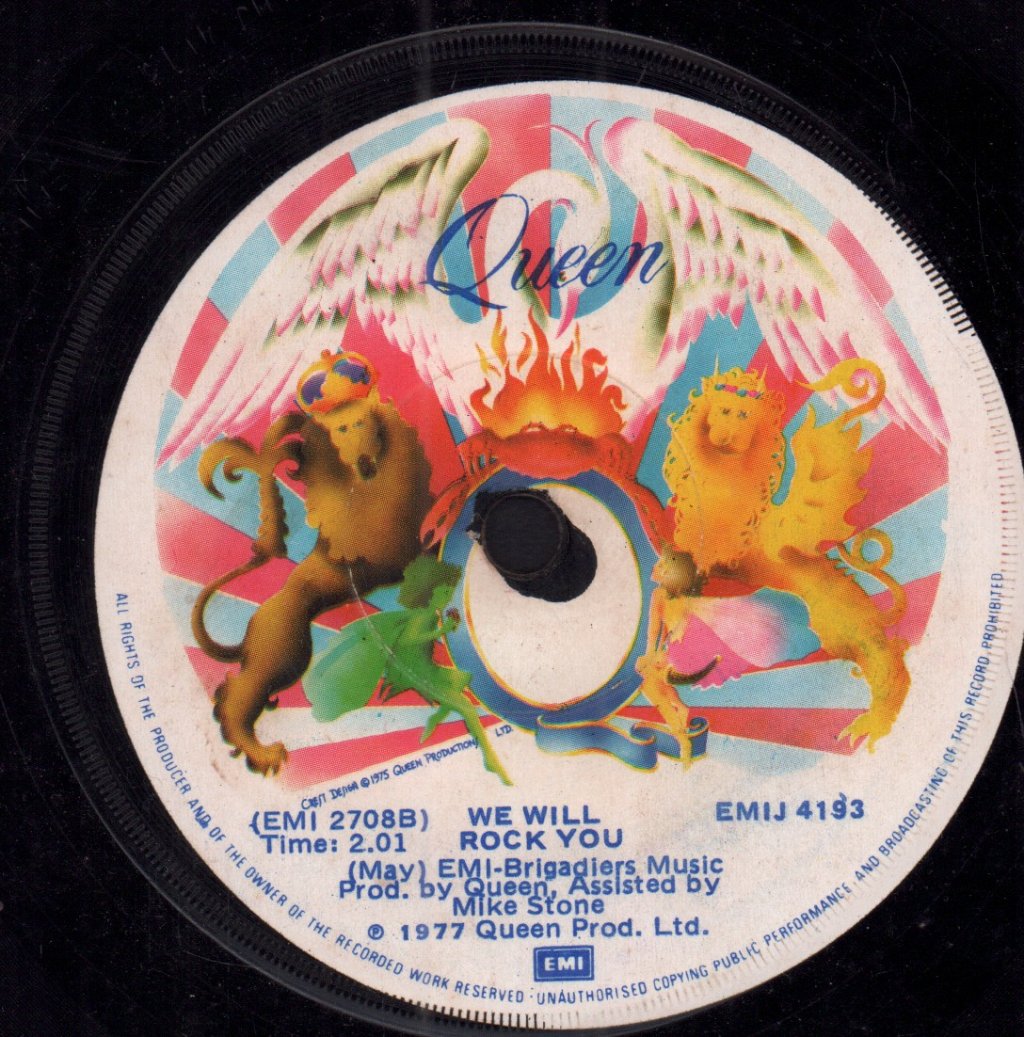 Queen - We Are the champions - 7 Inch