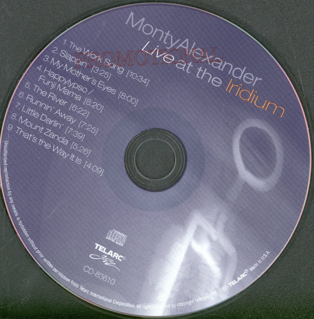 Monty Alexander - Live At The Iridium - Cd