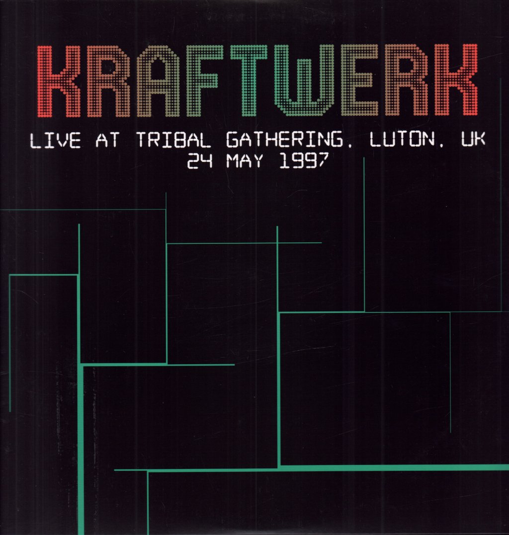Kraftwerk - Live At Tribal Gathering, Luton, UK 24 May 1997 - Lp
