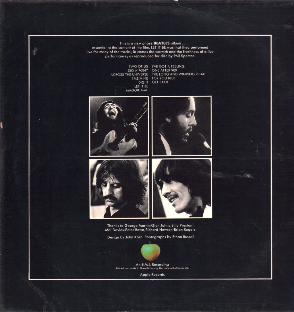 Beatles - Let It Be - Lp