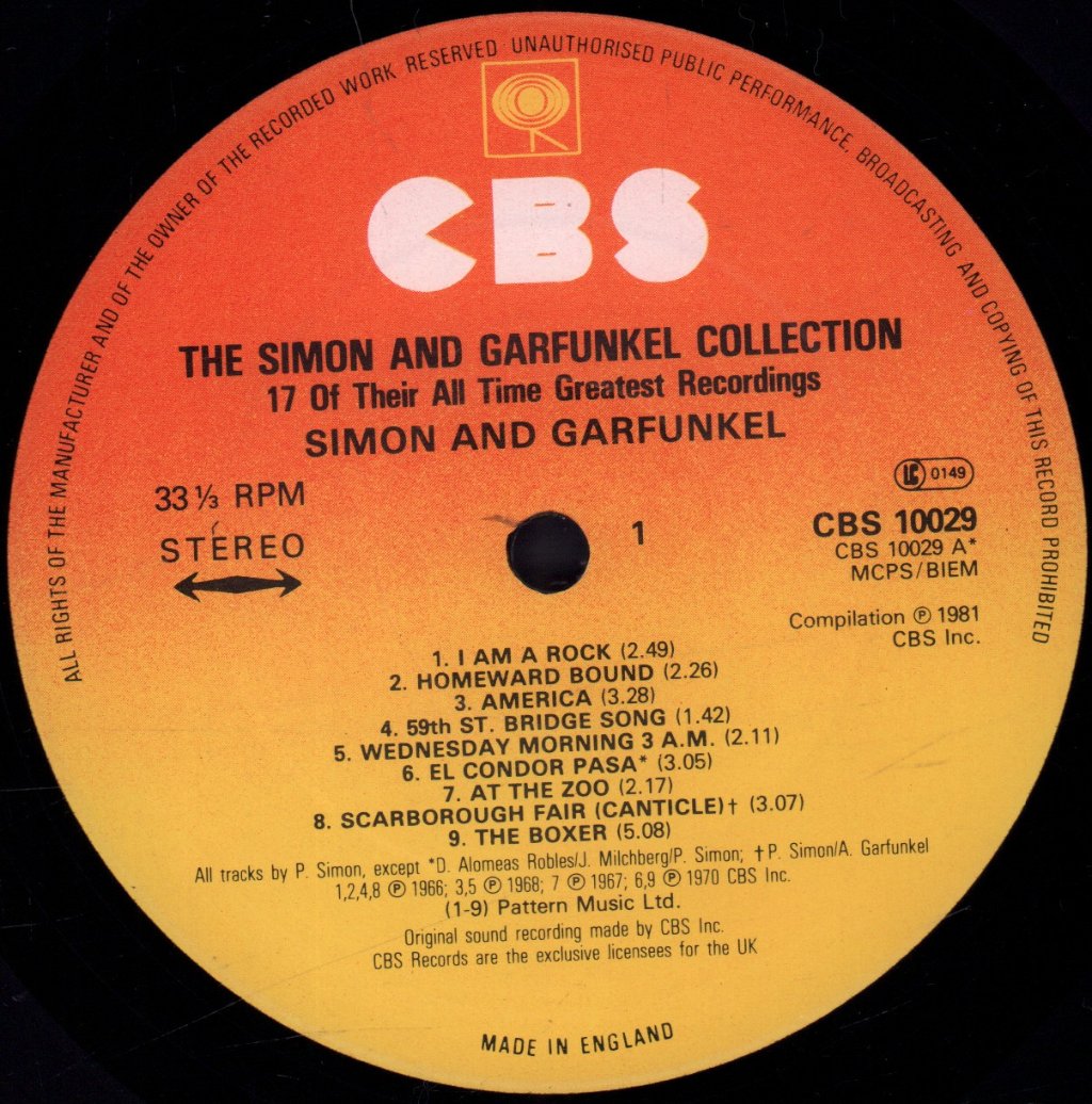 Simon And Garfunkel - Collection - Lp