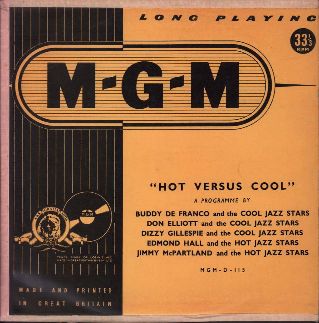 Various Artists - Hot Versus Cool - Lp