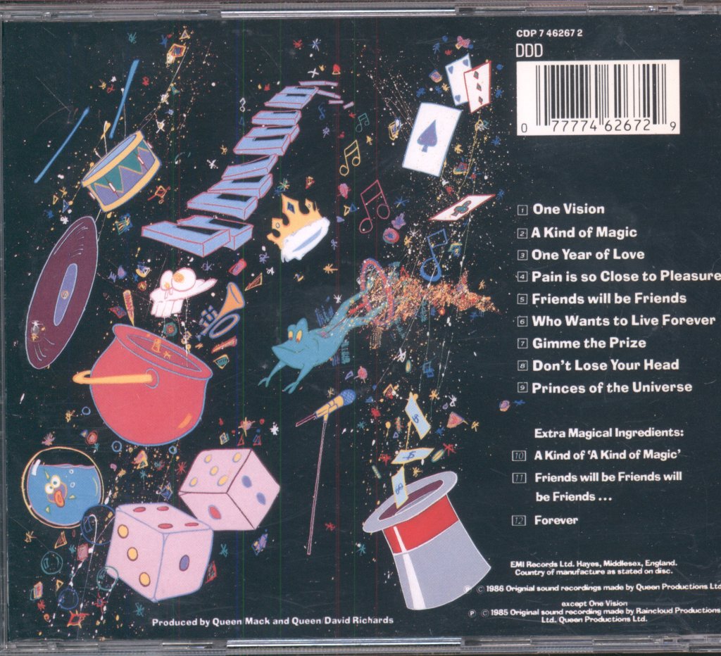 Queen - A Kind Of Magic - Cd – Vinyl Tap