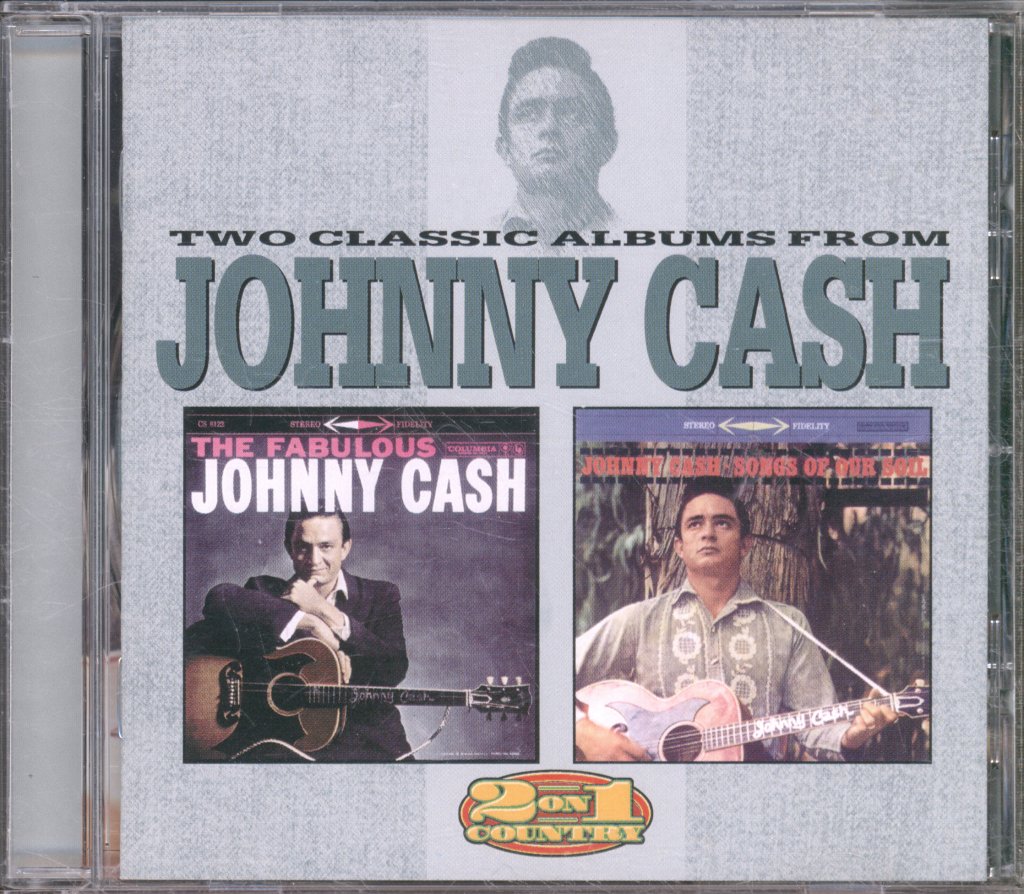Johnny Cash - Fabulous Johnny Cash / Songs Of Our Soil - Cd