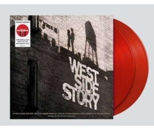Various Artists - West Side Story - Exclusive Limited Edition Transparent Red Vinyl 2 LP - Double Lp