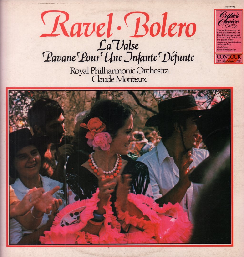 Royal Philharmonic Orchestra - ravel Bolero - Lp