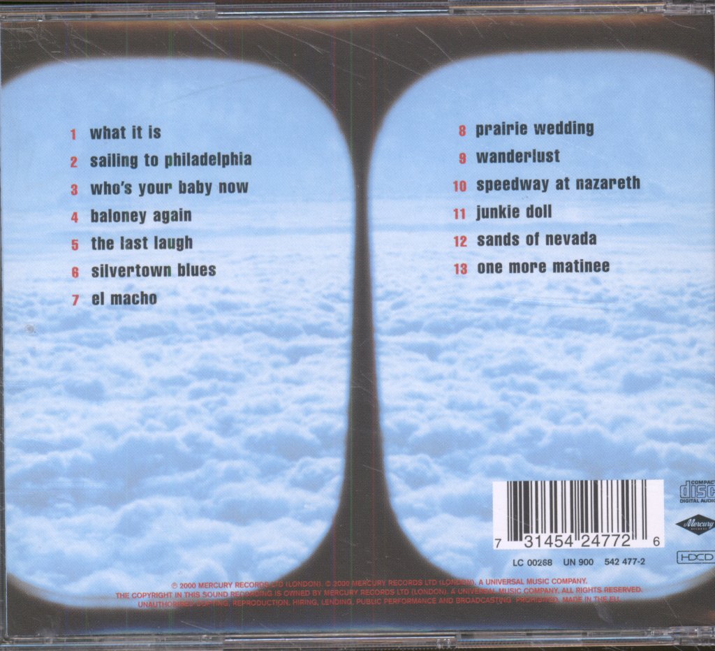 Mark Knopfler - Sailing To Philadelphia - Cd