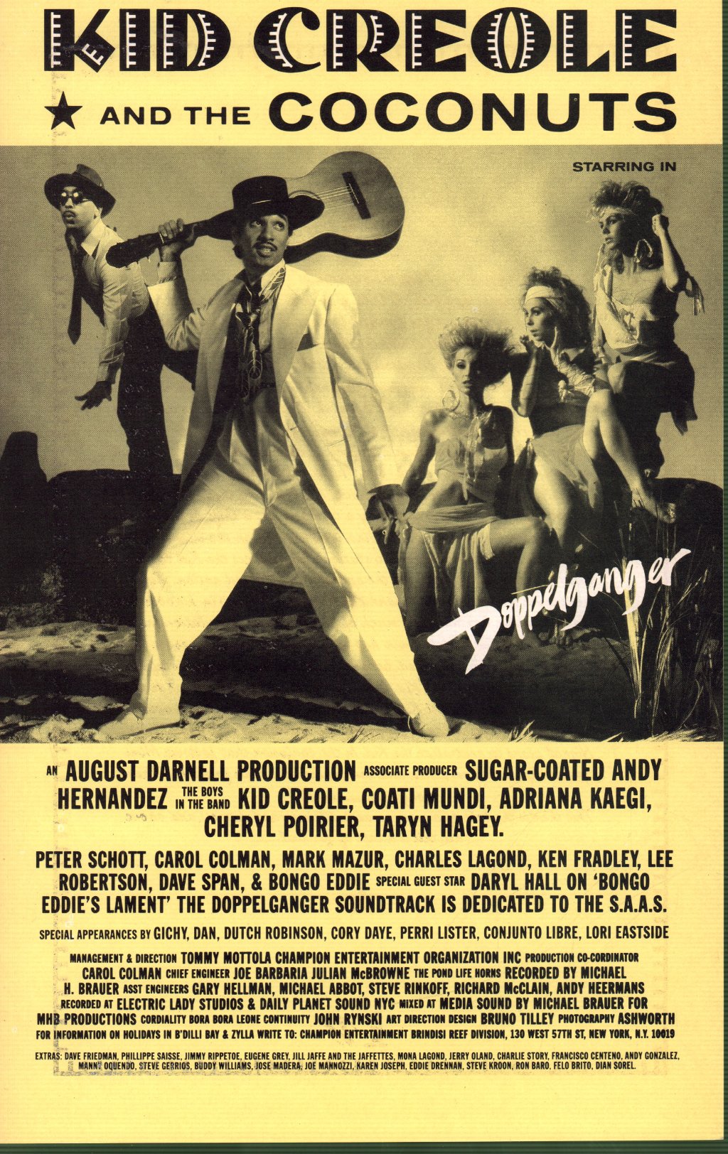 Kid Creole And The Coconuts - Doppelganger - Lp