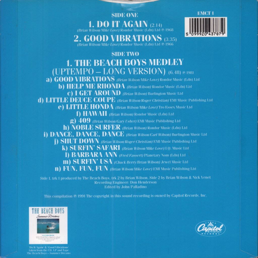 Beach Boys - Do It Again - 7 Inch