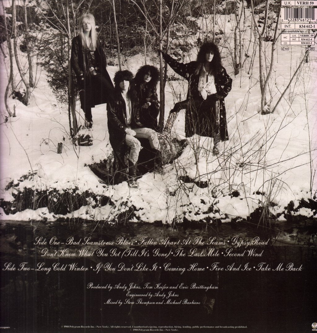 Cinderella - Long Cold Winter - Lp