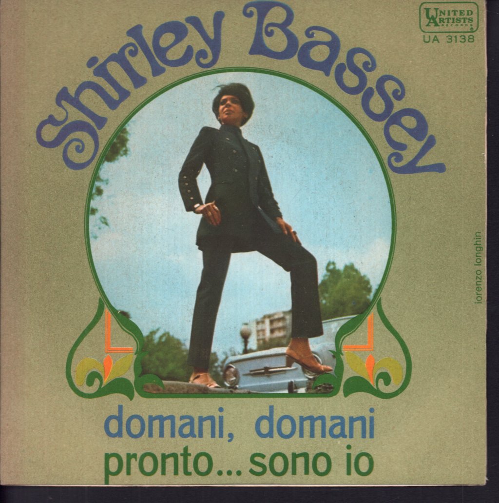 Shirley Bassey - Domani Domani / Pronto...Sono Io - 7 Inch