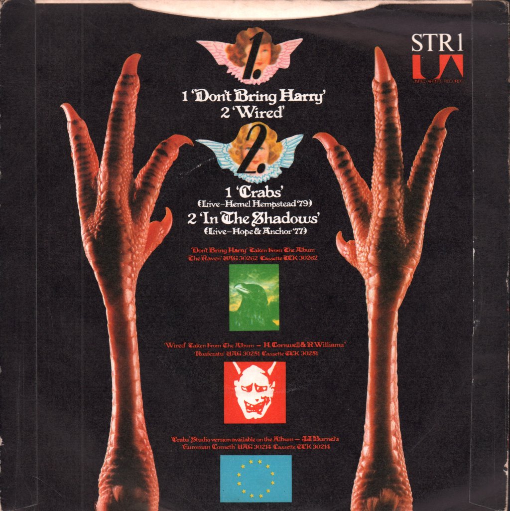 Stranglers - Don't Bring Harry - 7 Inch