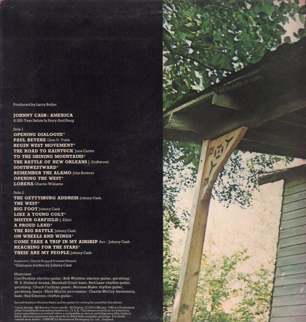 Johnny Cash - America - Lp