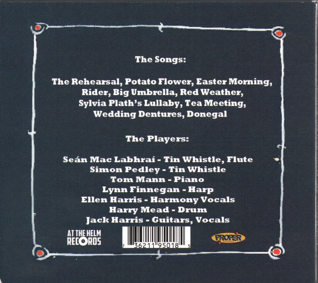 Jack Harris - Flame And The Pelican - Cd