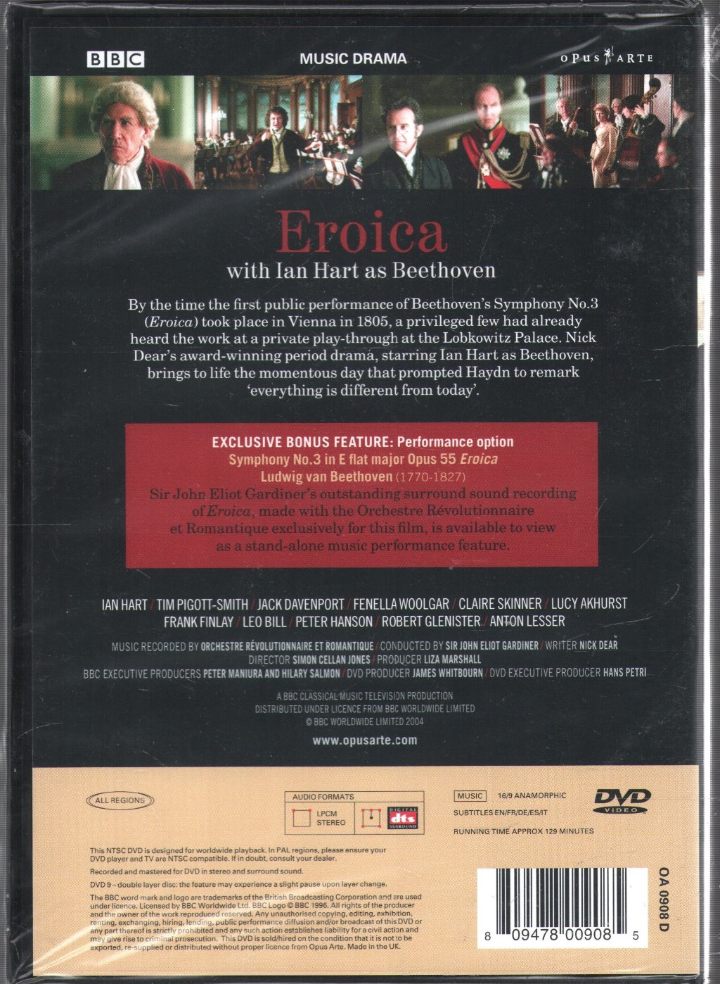 Ludwig Van Beethoven - Eroica - Dvd