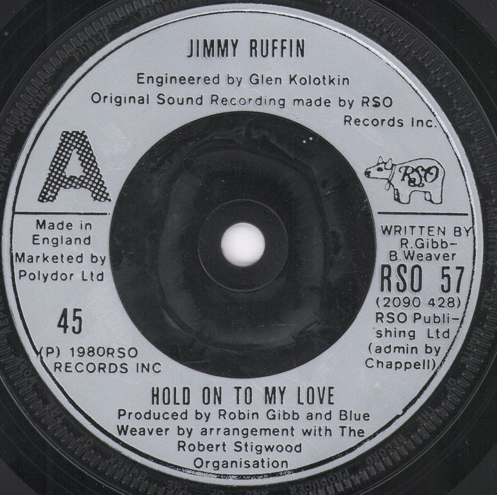 Jimmy Ruffin - Hold On To My Love - 7 Inch