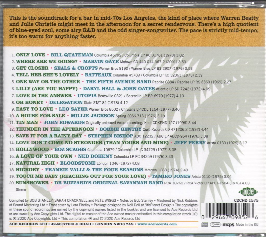 Various Artists - Saint Etienne presents: Songs For The Fountain Coffee Room - Cd