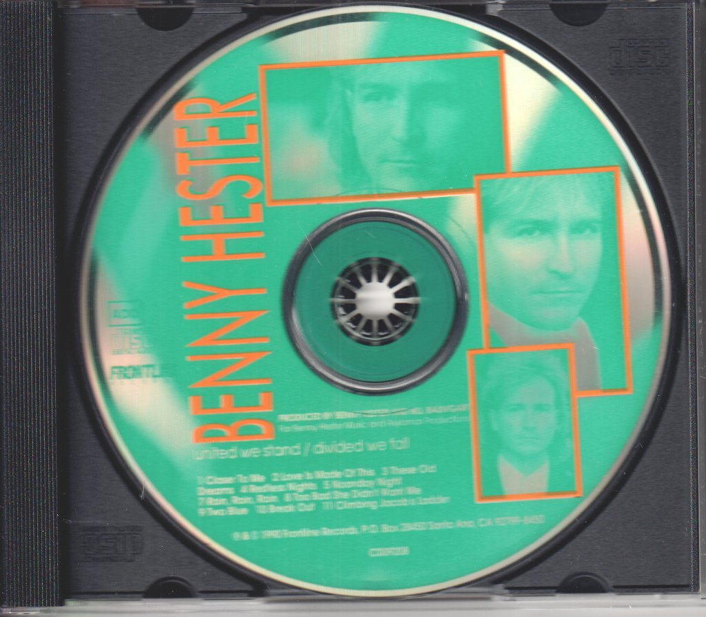 Benny Hester - United We Stand / Divided We Fall - Cd