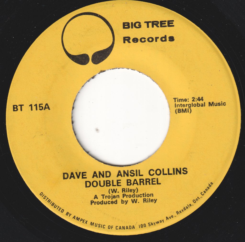Dave And Ansil Collins - Double Barrel - 7 Inch