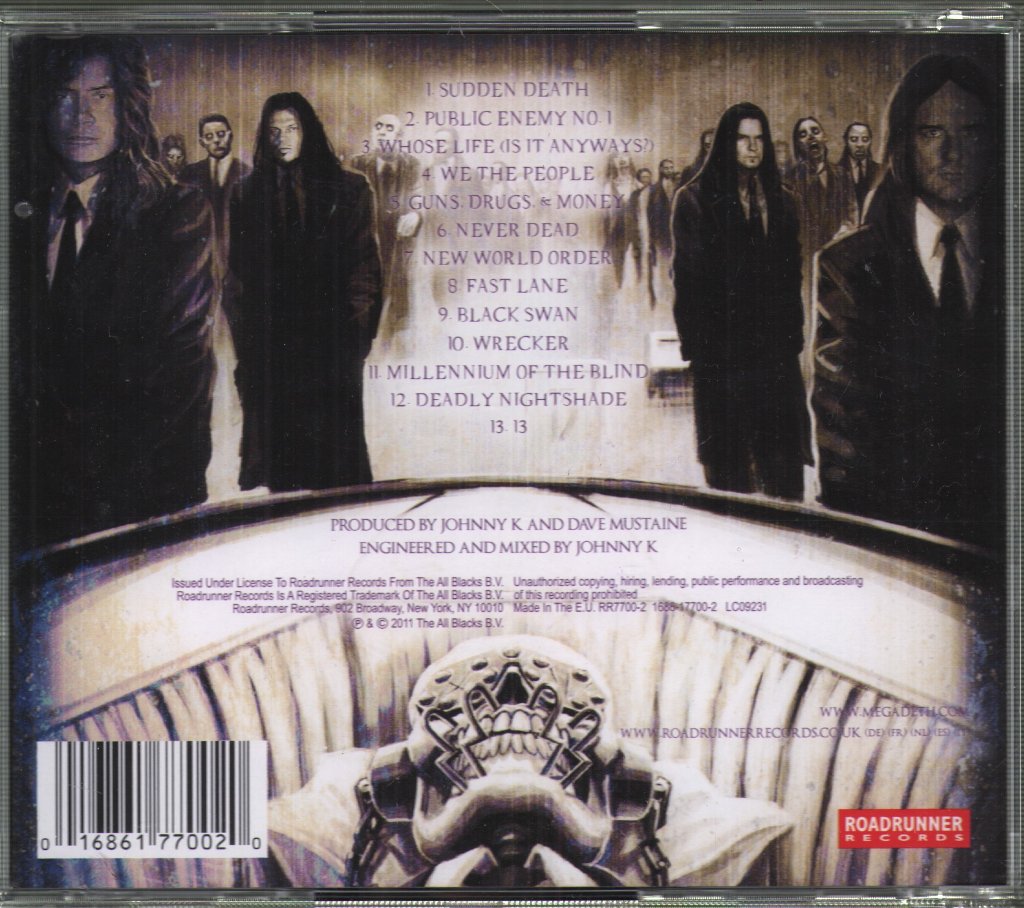 Megadeth - Th1rt3en - Cd