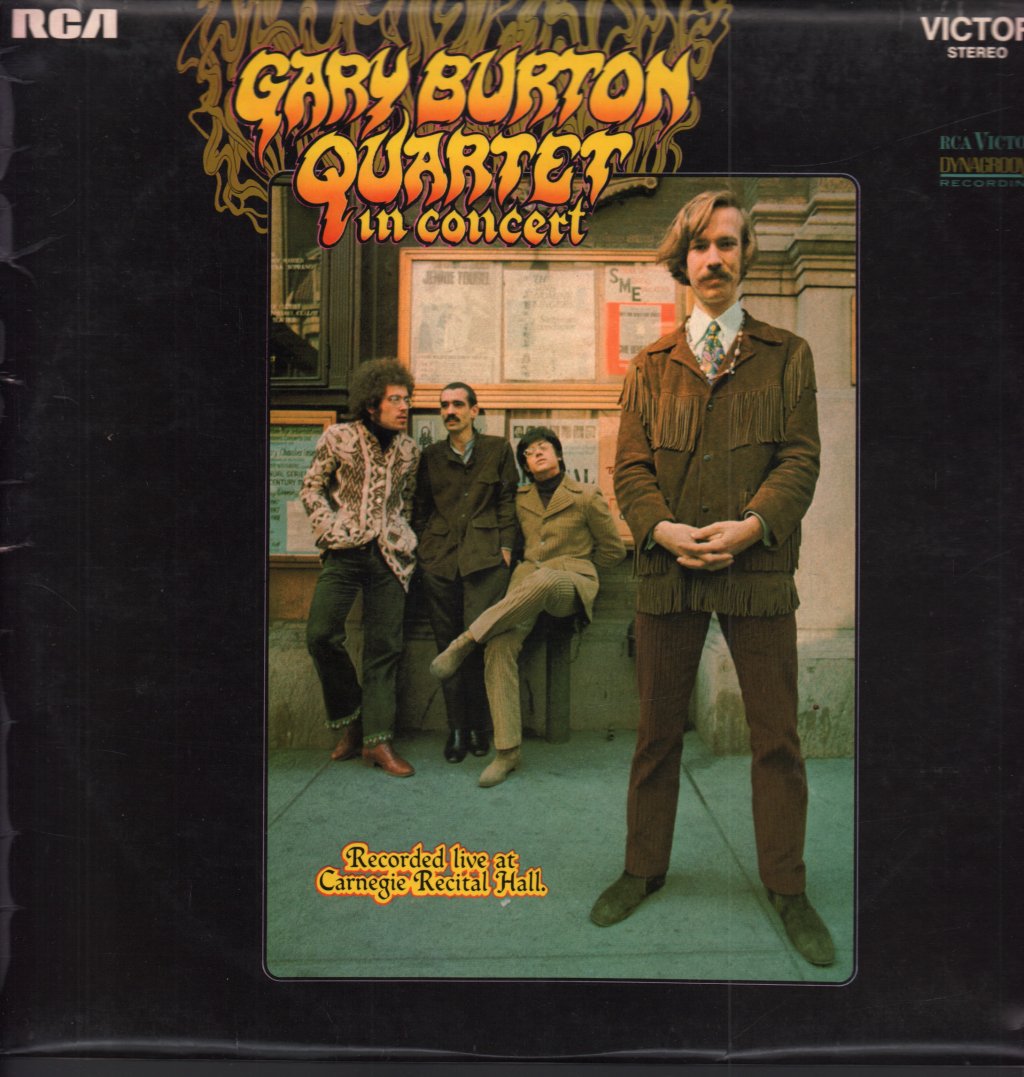 Gary Burton Quartet - Gary Burton Quartet In Concert - Lp