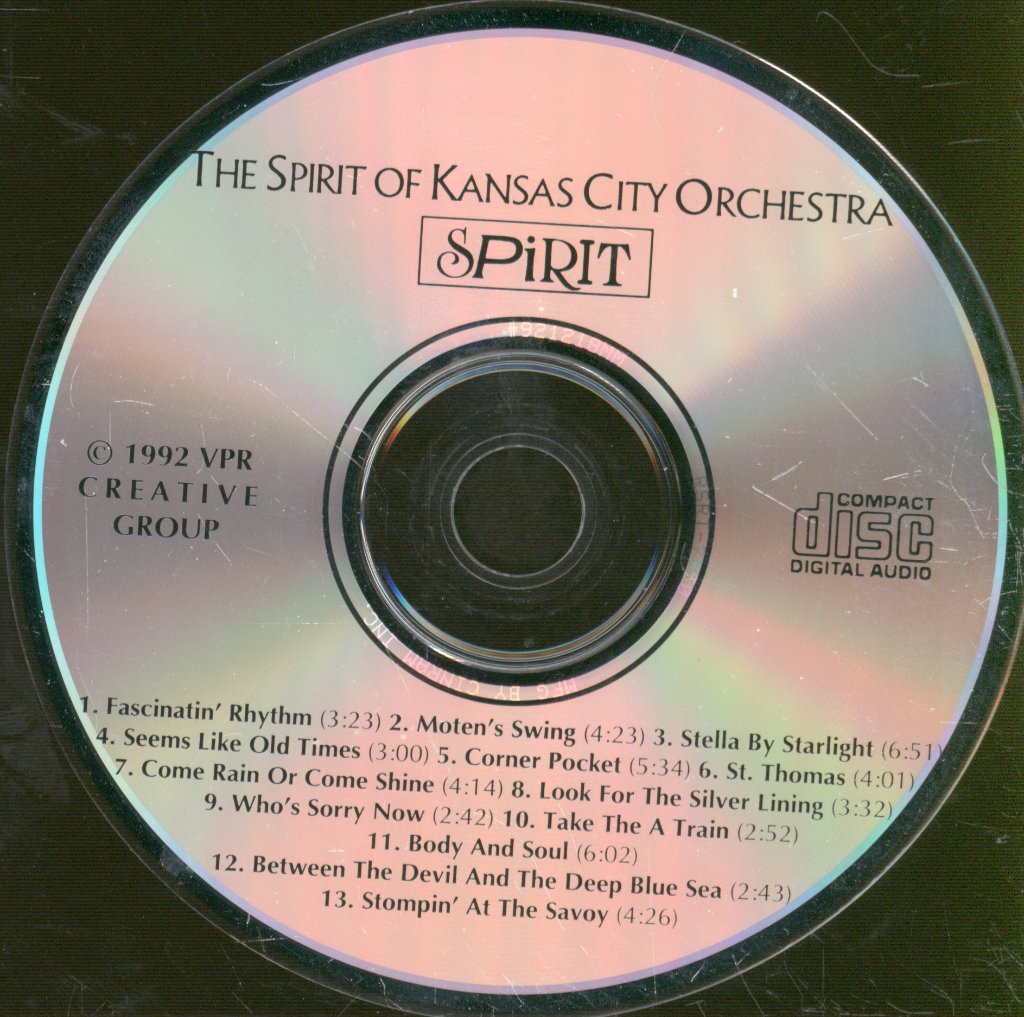 Spirit (Jazz) - Spirit Of Kansas City Orchestra - Cd