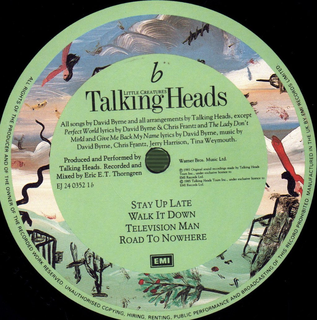 Talking Heads - Little Creatures - Lp