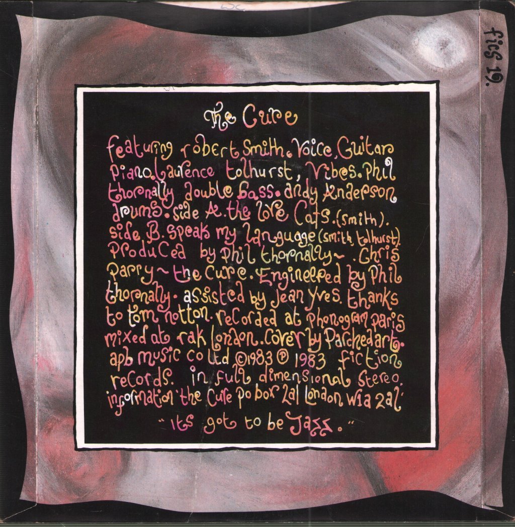 Cure - Love Cats - 7 Inch