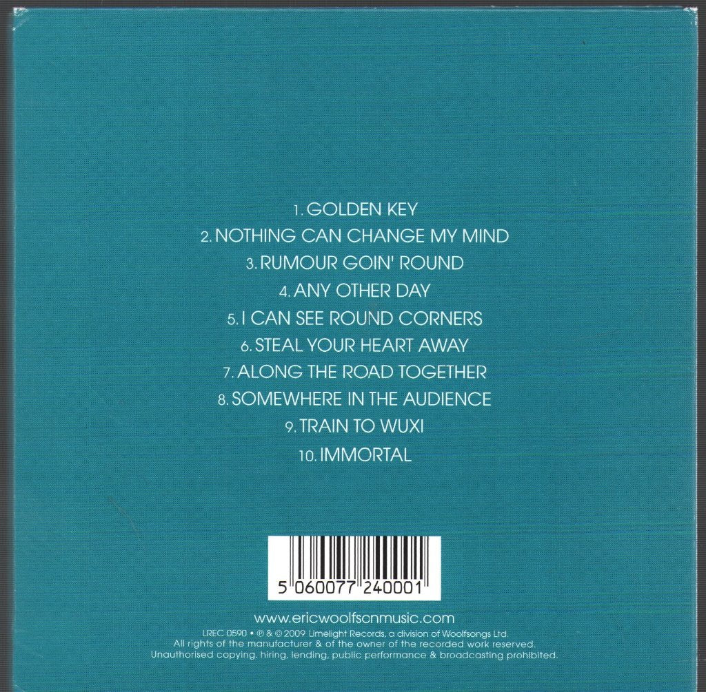 Eric Woolfson - Eric Woolfson Sings The Alan Parsons Project That Never Was - Cd